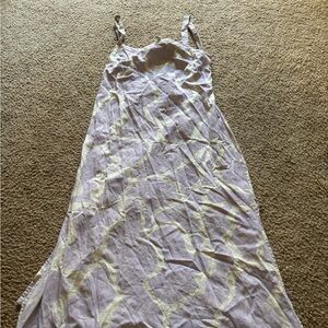 Bobo Choses Nacre Pattern Strap Floral Maxi Dress Size Medium